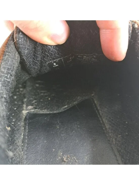 Dr Martens 8312 Chunky Lug Sole Lace Up Shoes Size 9 Mens 10 Womens Oxford Y2K - Picture 10 of 14